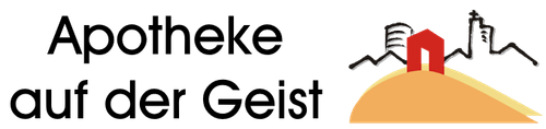 Logo der Apotheke auf der Geist