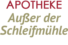 Logo der Apotheke Außer der Schleifmühle
