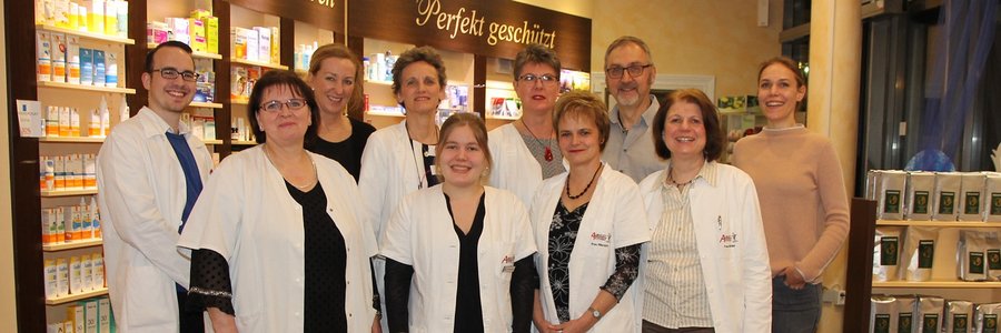 Team der Albrecht-Apotheke Steglitz