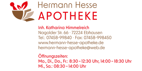 Logo der Hermann-Hesse-Apotheke Ebhausen
