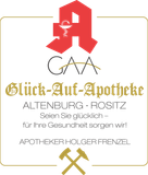 Logo Glück-Auf-Apotheke Alte Ziegelei