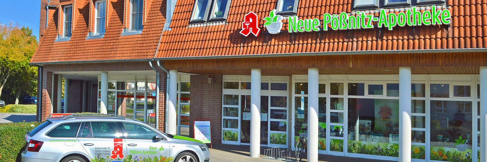 Herzlich willkommen bei Ihrer Neuen Pößnitz-Apotheke in Schipkau