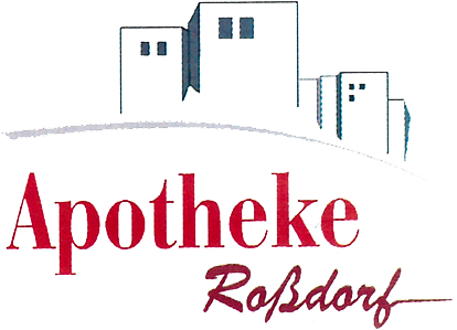 Logo der Apotheke Roßdorf im Ladenzentrum